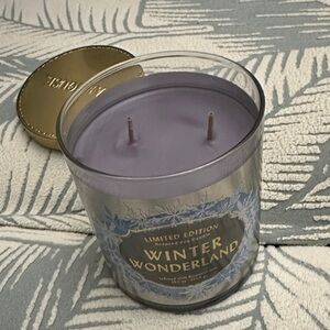 Opalhouse Winter Wonderland Candle - Gold and Silver